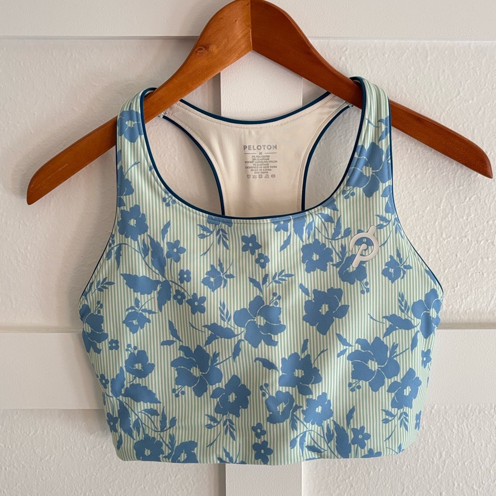 Peloton Floral Bra